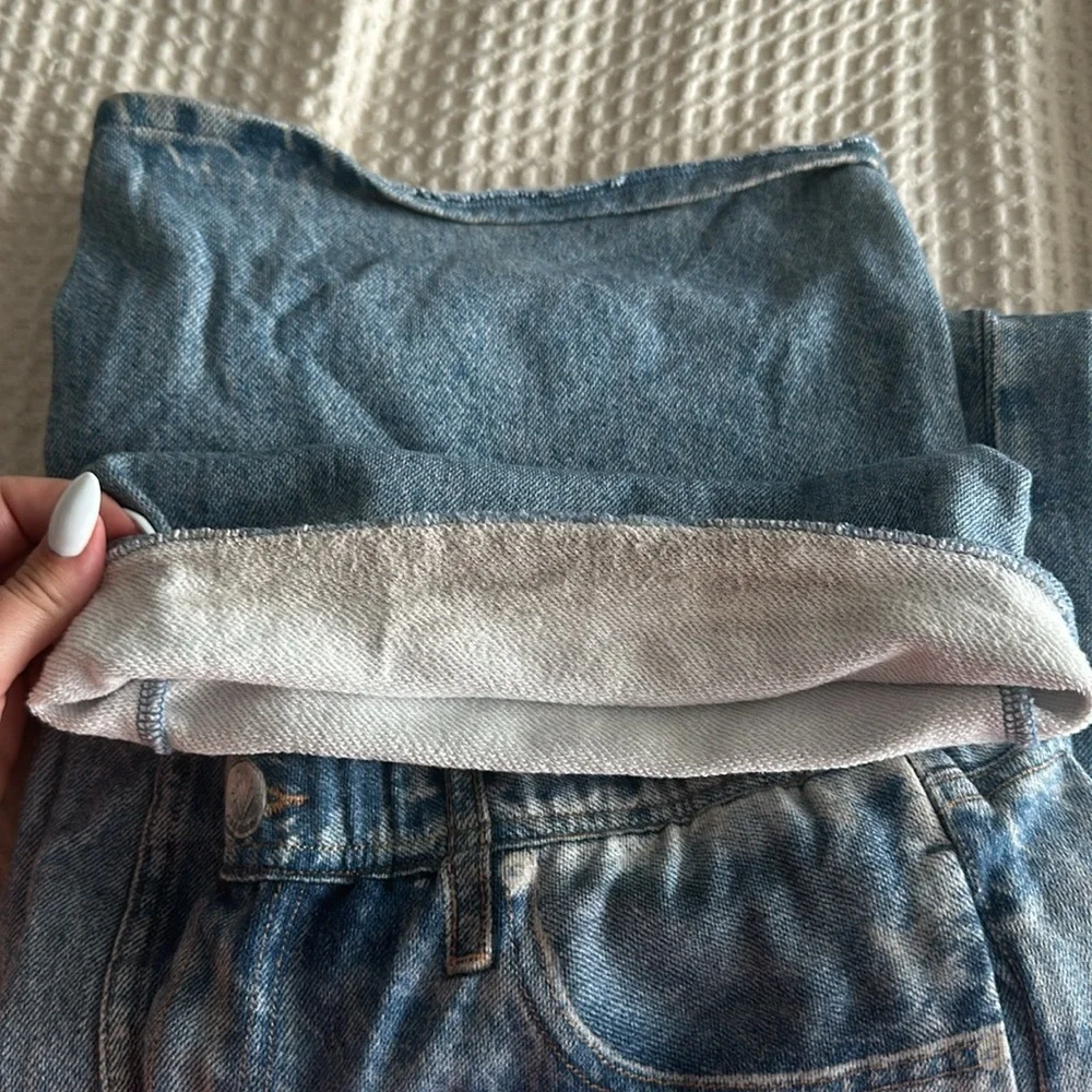 Rag & Bone Miramar Wide Leg Sweatpant "Jeans" in Valentina - Picture 9 of 10